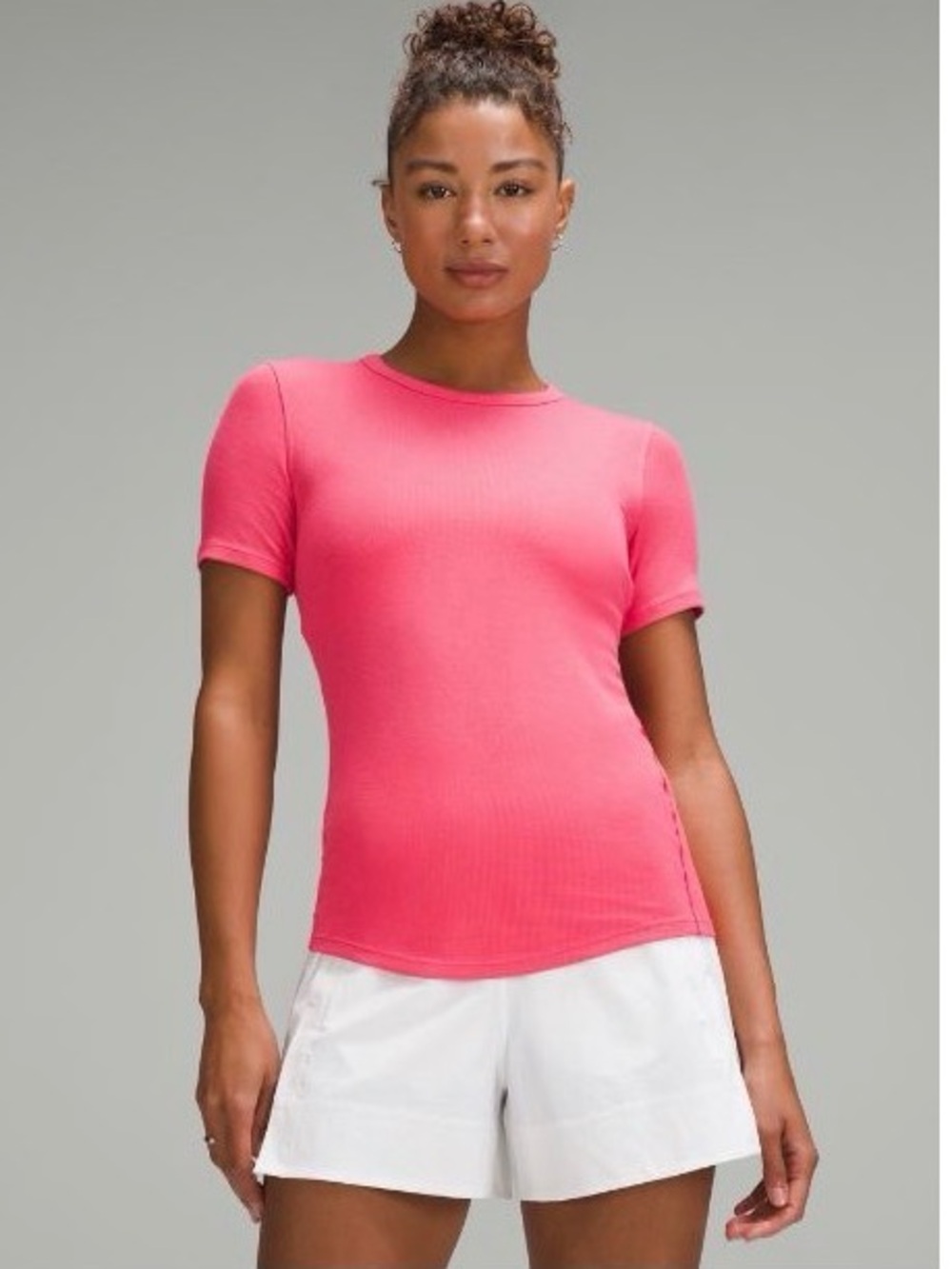NWOT Lululemon Hold Tight Pink Top size 12